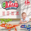 Electronic Pets Lizard Walking Electronic Animal Baby Crawling Friend Interactive Robotic Model Sounds Lights Children Toys LaoXzhongX.