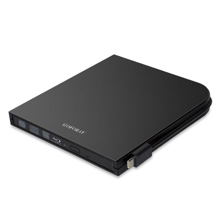 USB 3.0 TypeC BluRay Drive External DVD Recorder BDRE CD/DVD RW