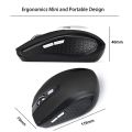 2.4G Wireless Mouse 2.4Ghz Gaming Mouse 6D Optical Wireless Mouse Slim Mini Noiseless Mice DPI1600 for Macbook PC Laptop.