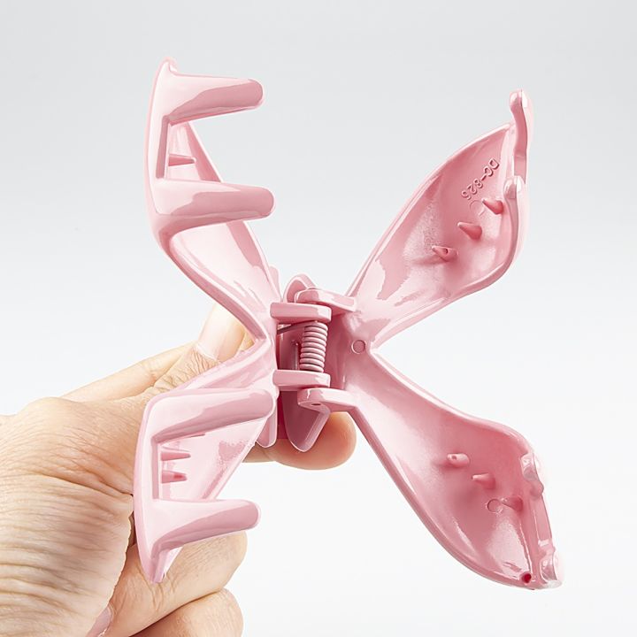 Korean%20Large%20Size%20Hair%20Claw%20Clip%20Elegant%20Simple%20Cute%20Barrette%20Plastic%20Fashion%20Hair%20Accessories%20Women%20-%20Image%207