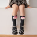 Anime Sanrio Kuromi My Melody Cinnamoroll Socks Cartoon Kawaii Style Mid-Tube Trendy Student Socks Children's Cartoon Socks-Cola Kids.