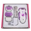 Kemei KM-2530 Rechargeable Epilator & Shaver 4 in 1 Beauty For Women.