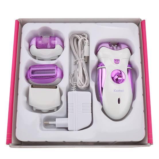 Kemei%20KM-2530%20Rechargeable%20Epilator%20&%20Shaver%204%20in%201%20Beauty%20For%20Women%20-%20Image%208