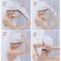 Microfiber Dry Hair Towel Strong Water Absorption Shower Cap Thick Soft Hair Towels.