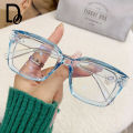 Ultralight Cool Tawny Myopic Glasses Female Transparent Frame Ins Girl New. 