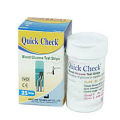 Quick Check Blood Glucose Monitor Test Strips/Diabetics Machine Test Strips/Glucometer Strip - 25 pcs. 