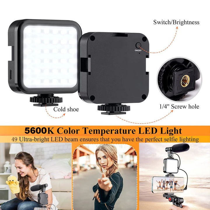 Ay-49%20Smartphone%20Vlogging%20Kit%20Wireless%20Control%20Photography%20Fill%20Light%20With%20Tripod%20Stand%20Microphone%20For%20Tiktok%20Youtube%20Conference%20-%20Ring%20Light%20-%20Image%207