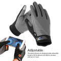 Anti-Slip Cycling Gloves Cricket Batting Gloves with TouchScreen Quality fabrics for Motor Bike Gloves Sports Shockproof Full Finger Breathable Glove for Men Woman.