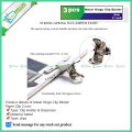 Metal Hinge Clip Binder Paper Clip 2 inch 3 Pcs or 6 Pcs. 