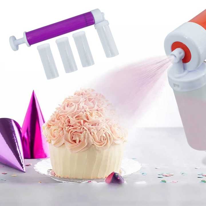 Manual Airbrush for Cakes Decorating , Spray Can for Cakes
