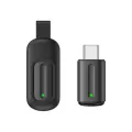 2X Type-C App Remote Control Mobile Infrared Transmitter Android Mobile Phone Learning OTG Smart Remote Control Black. 
