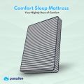 Paradise Comfort Sleep Mattress | Semi Orthopedic Support Mattress | Medium Firm Feel for Balanced Comfort | 4 Inch Bed Mattress.