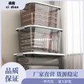 Transparent Box Storage Box Plastic Household Storage Box Sundries Toys Large and Small Clothes Storage Box Large Capacity.