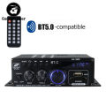 AK380 Digital Amplifier V5.0 HiFi FM Audio Amplifier For Karaoke Home Theater Sound System Subwoofer Speaker.