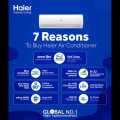 Haier 1.6 Ton CleanCool Inverter AC (HSU-19 CleanCool INV Pro) – Energy Saving.