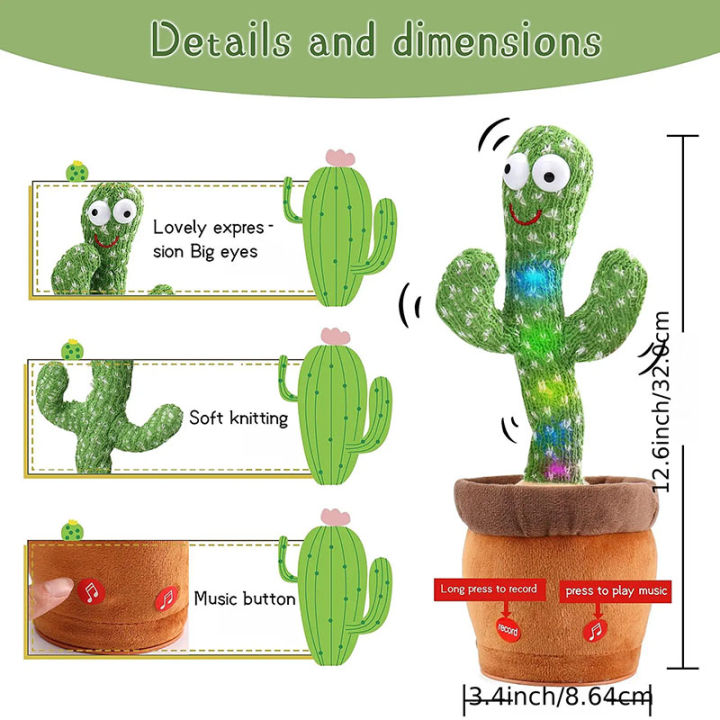 Dancing%20Cactus%20Talking%20Cactus%20Baby%20Toys%20Sing%20120pcs%20Music%20Songs%20Recording%20USB%20Charger%20Repeats%20What%20You%20say%20Presents%20for%20Kids%20-%20Image%205