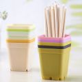 1 pices Flower Pots Square Planters Pot Trays Plastic Pots Creative Small Square Pots For Succulent Plants Garden Decor.