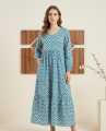 New Collection Readymade Swich silk skin print  gawn 1 piece. 