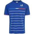 Formula One Alpine F1 Team Alonso Blue Short Sleeve 2022 F1 T-Shirt Official Hot Selling Racing Competition Summer T-Shirt.