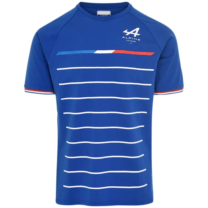 Formula%20One%20Alpine%20F1%20Team%20Alonso%20Blue%20Short%20Sleeve%202022%20F1%20T-Shirt%20Official%20Hot%20Selling%20Racing%20Competition%20Summer%20T-Shirt%20-%20Image%204