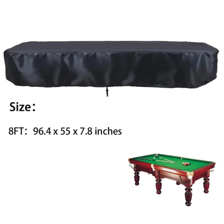8Ft%20Billiard%20Pool%20Table%20Cover%20with%20Drawstring%20Durable%20Waterproof%20Table%20Cover%20for%20Rectangle%20Table,%20Black%20-%20Image%208