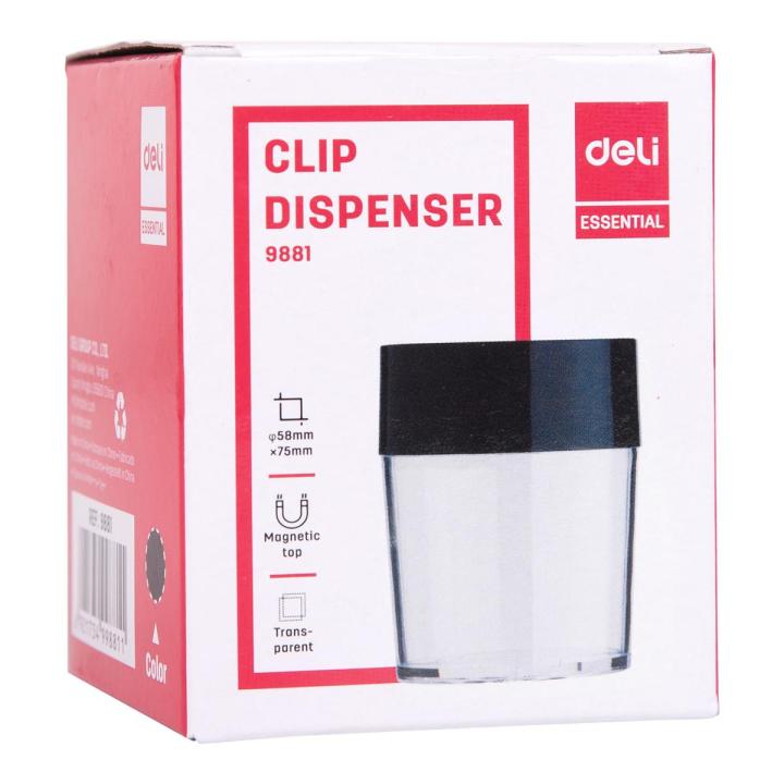 Deli E9881 Clip Dispenser Full Set