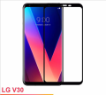 For LG V30/V20 3D Full Coverage Tempered Glass Screen Protector.