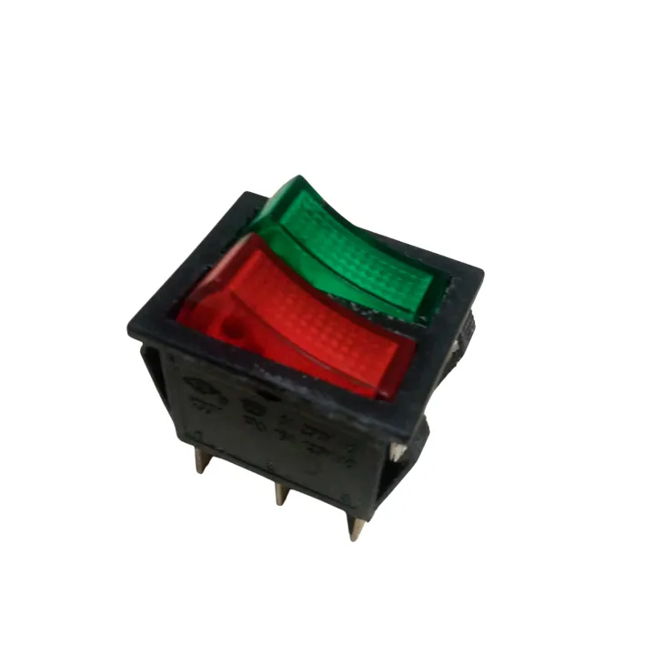 KCD1%206-Pin%20Double%20Rocker%20Switch%206A%20250V%20With%20Green%20Red%20Light%20-%20Image%205