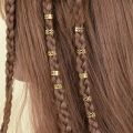 10 pcs/set Vintage Ethnic Hairpin for Women Girls Fashion Spiral Hair Ring Clips Hair Accessories Beads Dirty Braids Headdress. 