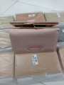 Women Wallet Trifold Fashion Purse Card Holder Organizer Ladies Small Wallet with 7 Card Slots Change Pouch Apricot.