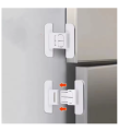 Children Secure Fridge Freezer Lock, Home Security Protection - Cabinet Locks & Straps.