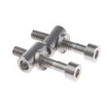 Bicycle Seatpost Fastening MTB Mountain Bike Ti Parts Screws Titanium Bolts M5X30 for Thomson Seatpost Bike Accessories -silver(Titanium). 