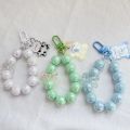 Crystal Love Heart Lanyard for IPhone Anti-Lost Bracelet for Samsung Mobile Phone Case Wrist Strap Car Keychain Cute Phone Charm. 
