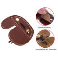 Finger Guard Archery Game Protective Gear Traditional Recurved Bow Artificial Cow Leather. 