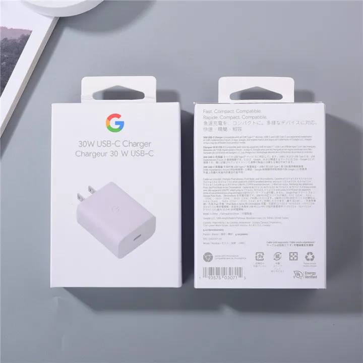New%20Google%20Pixel%207%206%20Pro%2030W%20USB-C%20Charger%20Fast%20Charging%20EU/US/UK%20Wall%20Adapter%20Compatible%20With%20USB-C%20Devices%201M%20USB%20C%20To%20C%20Cable%20-%20Image%202