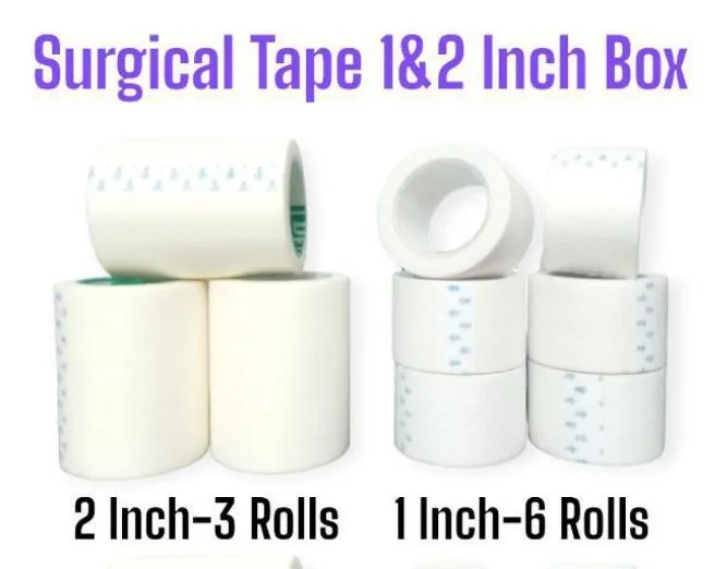 1"Inch%206%20Rolls%20&%202"Inch%203%20Rolls%20Surgical%20Tape%20Microporous%20Hypoallergenic%20-%20Image%202
