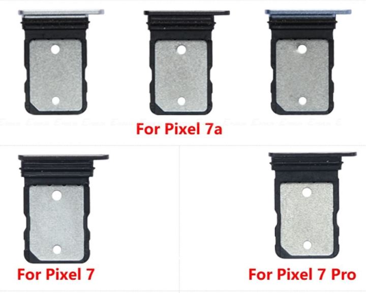 Pedivelle Piaggio Si Vassoio Porta SIM Per Google Pixel 7 E 7 Pro - Slot Singolo, Colori Nero/argento/oro, Ricambio Originale Sim Italia