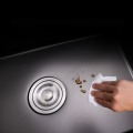 TekaSpain Handmade Stainless Steel Kitchen Sink 36 x 18" (BLACK).