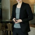 S-4XL Blazer Masculino Fashion Men Blazer Hombre Coat Slim Suit Korean Style Black Casual Business Daily Jacket пиджак Blazers. 
