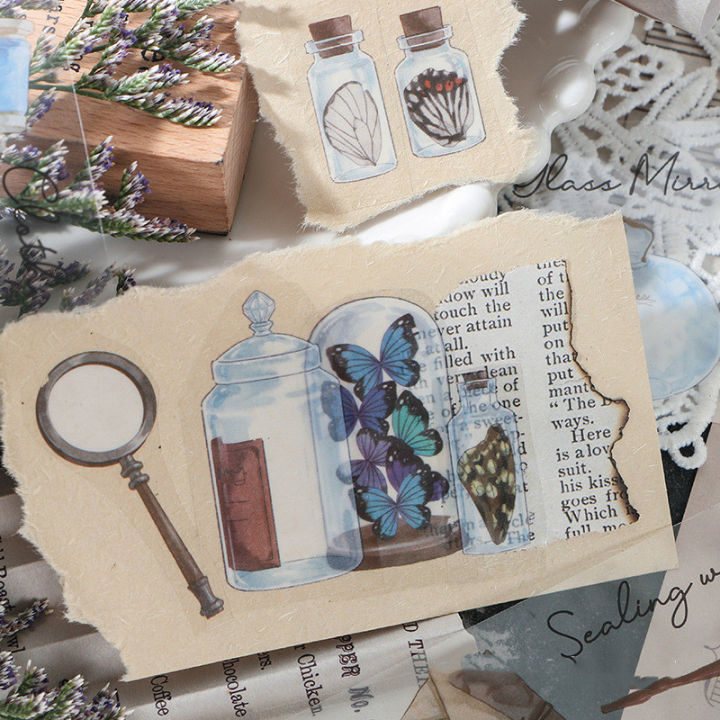 RHS%20Online%206PCS%20PET%20Flat%20Stickers%20Flower%20Series%20Rose%20Butterfly%20Album%20Diary%20Decorative%20Scrapbooking%20Sticker%20Gift%20-%20Image%207