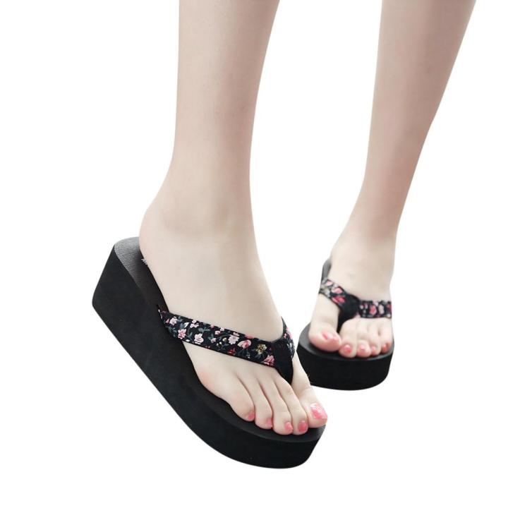 Women's%20%20Fashionable%20And%20Casual%20Non-slip%20Wedge%20Beach%20Shoes%20And%20Slippers%20Shoes%20-%20Image%203