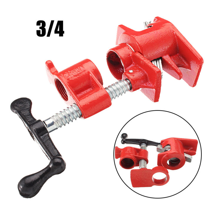 3/4%20Inch%20Wood%20Gluing%20Pipe%20Clamp%20Heavy%20Duty%20Cast%20Iron%20Woodworking%20Tool%20-%20Image%206