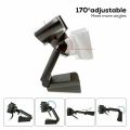 Full HD 1080P USB 2.0 Webcam with Built-in Microphone for PC Laptop Video Calling (Plug & Play).