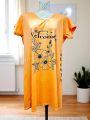 Casual Use Cotton Short Sleeve T-shirt For Ladies/Teenager.