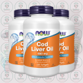 NOW Cod Liver Oil – 650 mg – 250 Softgels – with Vitamins A & D-3 – for Cardiovascular Support & Immune Health.