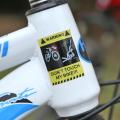 DONT TOUCH MY BIKE Bicycle Decorative Warning Sticker Waterproof Decal (B). 