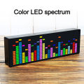 Led Music Spectrum Rhythm Display Rgb Clock Voice Car Audio Level Indicator Vu Meter Atmosphere Lamp. 
