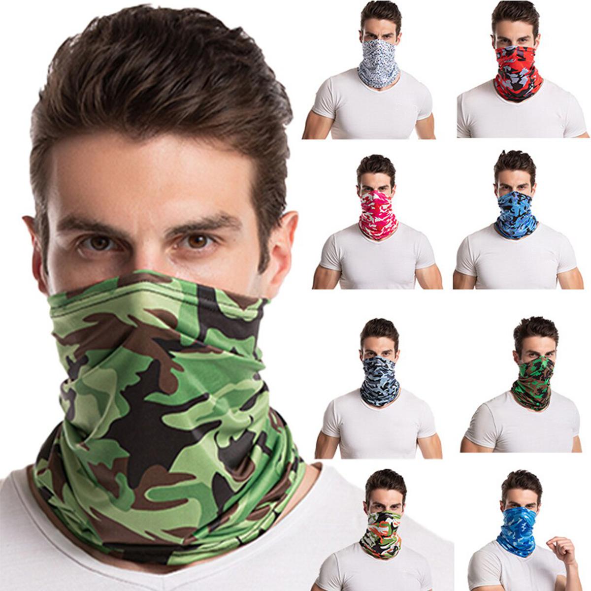 9 Style In 1 Bandana Magical Scarf - Green color For Biker (Bandannas)