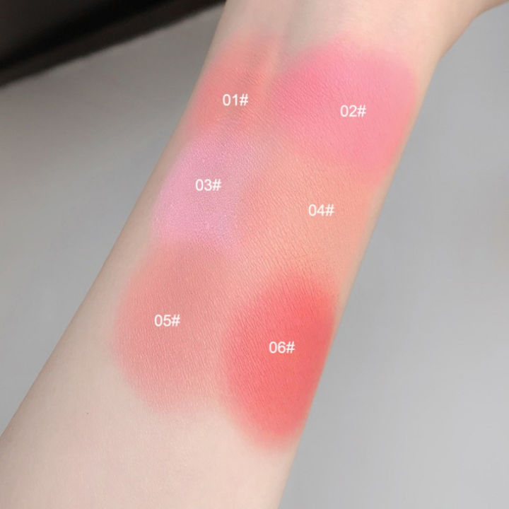 Cute%20Cat%20Blush%20Lasting%20Natural%20Matte%20Cream%20Rouge%20Pink%20Orange%20Cheek%20Contour%20Blusher%20Powder%20with%20Puff%20Makeup%20Face%20Brighten%20Palette%20-%20Image%206