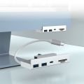 USB C 3.2 10Gbps USB C Hub USB Splitter Hub with 2 USB A Port(10Gbps), Type-C Port(10Gbps). 